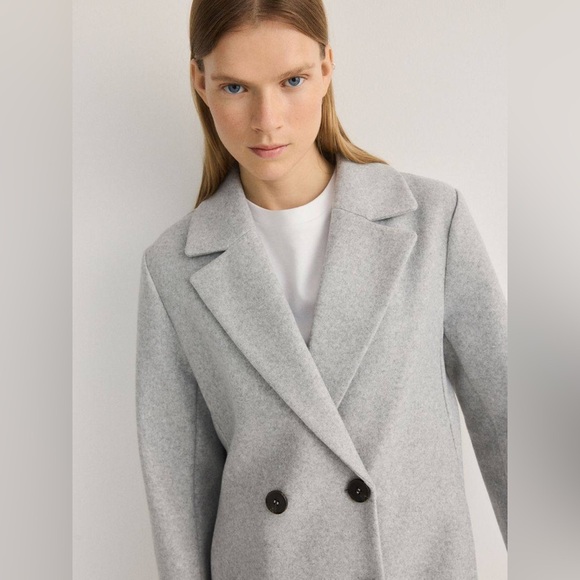 ✅Sold✅ Reserved Women’s Double-Breasted Wool Coat – Size 36 (US 6 / S-M) - Picture 10 of 10